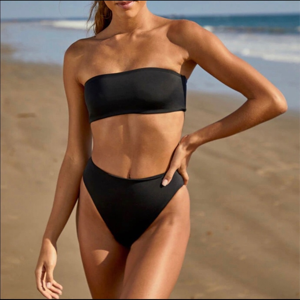 🕶 NWOT ZAFUL High Waisted Strapless Bikini NWOT 🕶